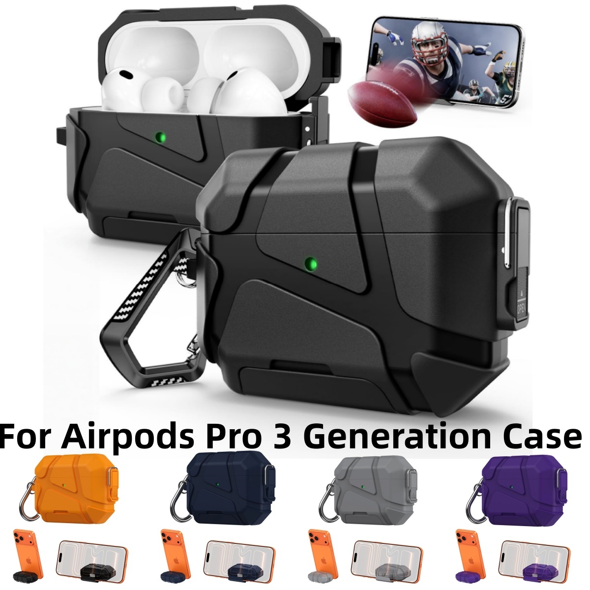 Anker Speaker Soundcore Boom 2 - For AirPods Pro3 Secure Lock Case