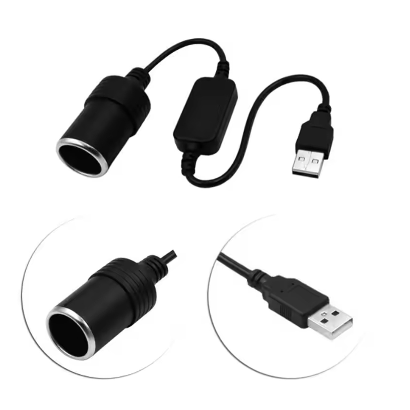 1pc 5V 2A USB To 12V Cigarette - đánh giá và giá Accessories For Vaping