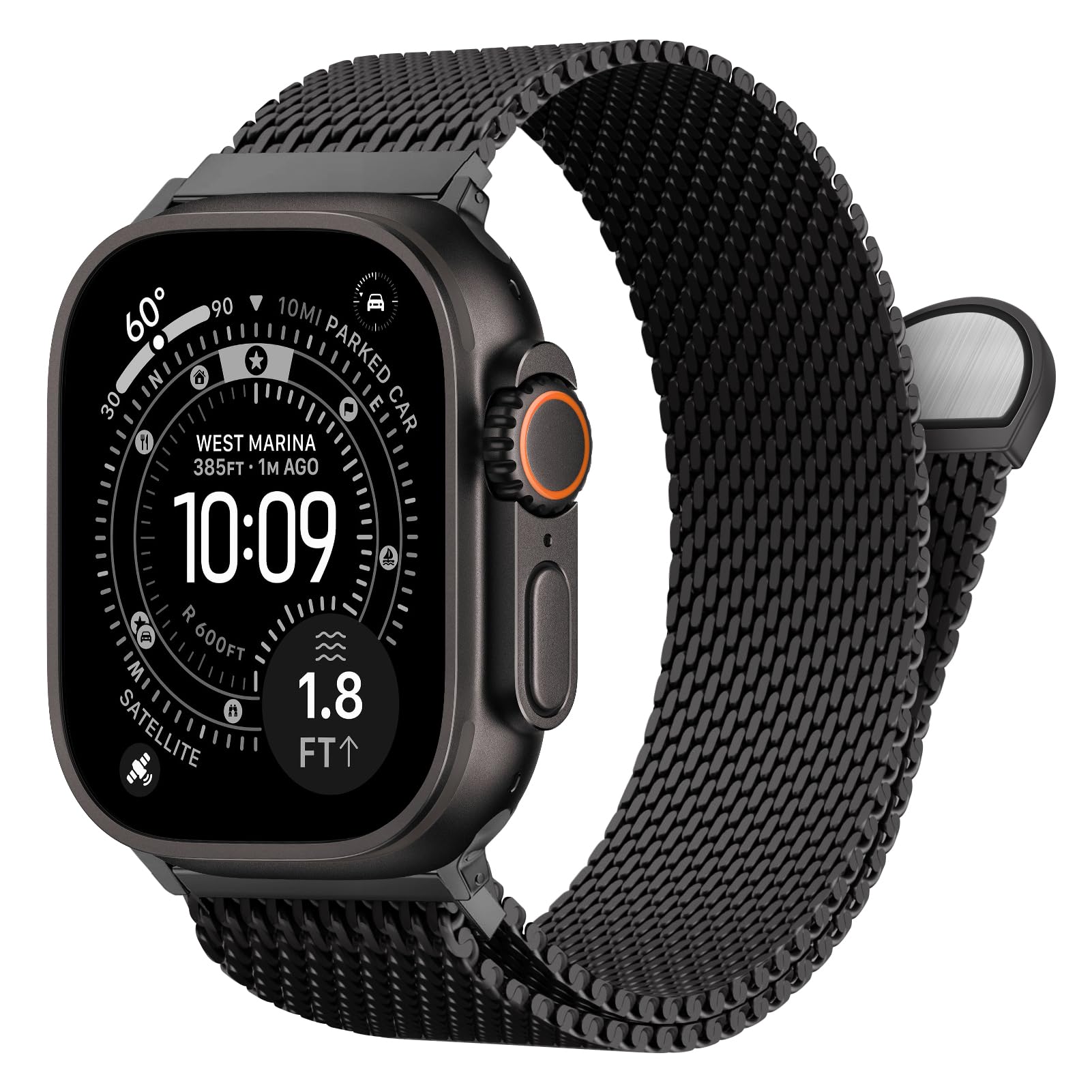 Thick Metal Strap for Apple Wa - đánh giá và giá Mesh Coil Strip